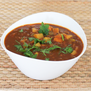 vegan moroccan lentil soup recipe