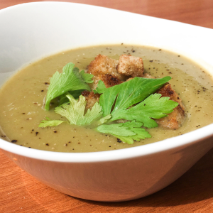 easy vegan celery soup recipe