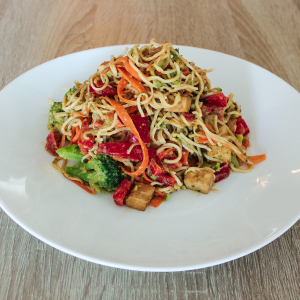 vegan peanut noodle salad recipe