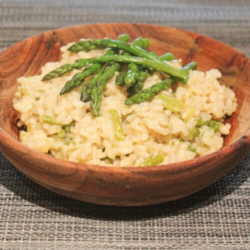 Vegan Asparagus Risotto recipe