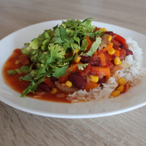 easy vegan mexican chili recipe