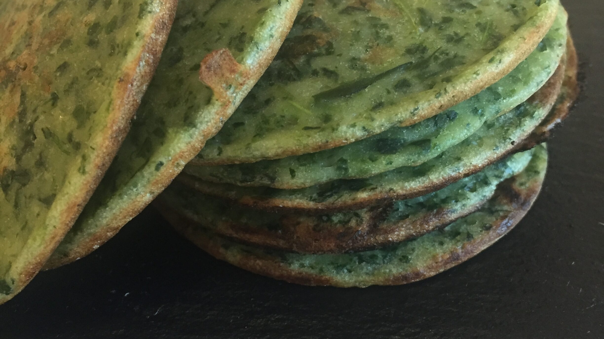 vegan and dairy-free spinach crepes recipe