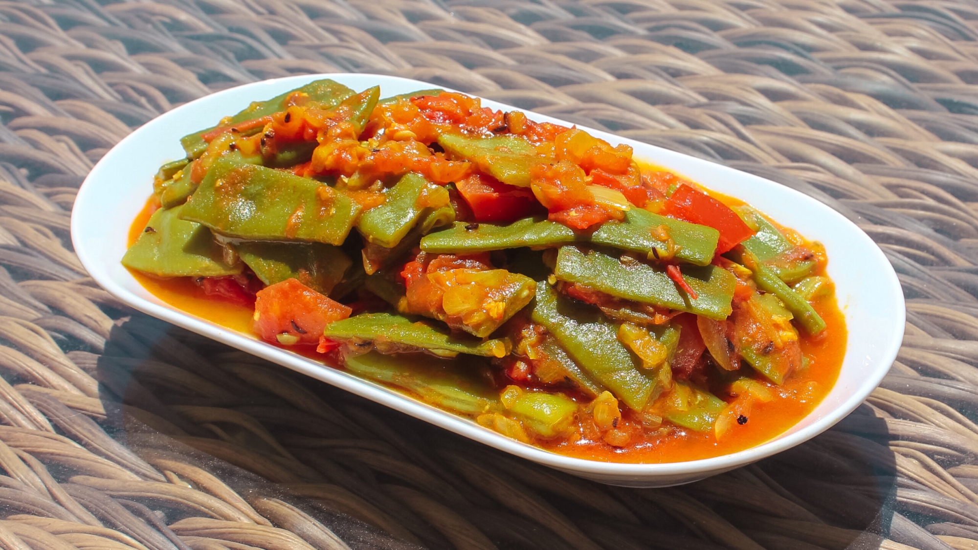 vegan indian green beans recipe