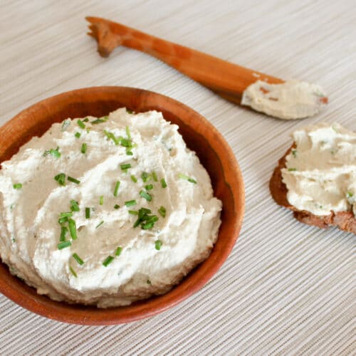 vegan cashew cream cheese recipe